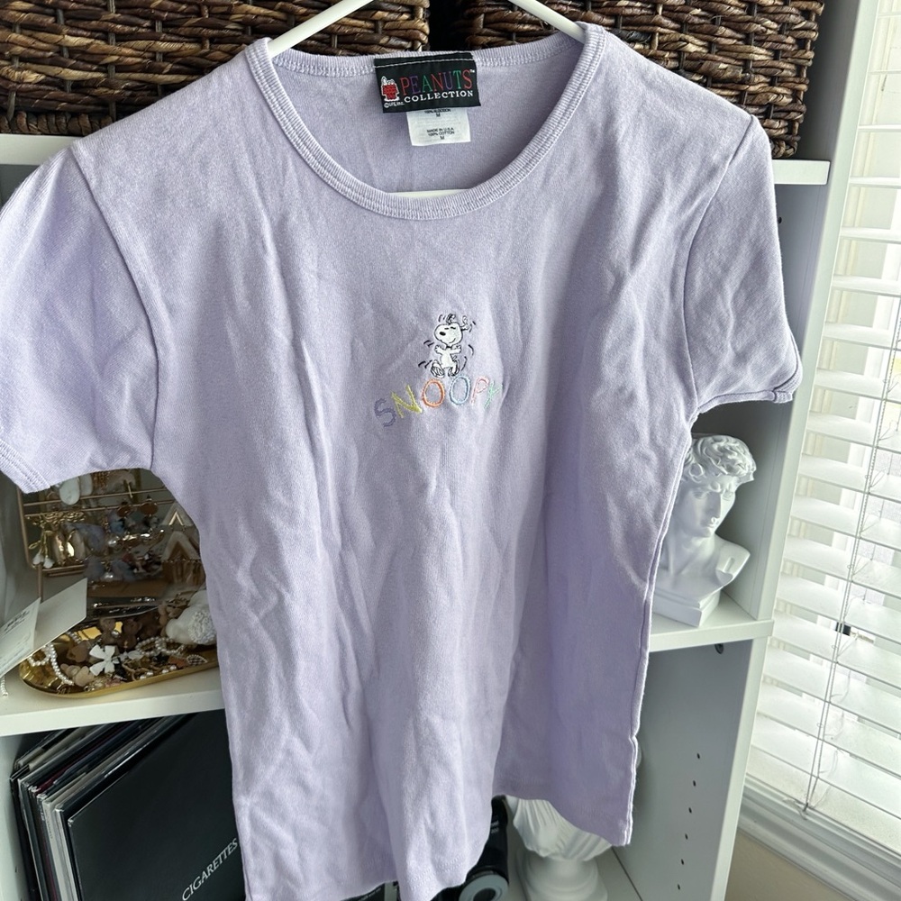 Vintage Lavender Snoopy T-Shirt